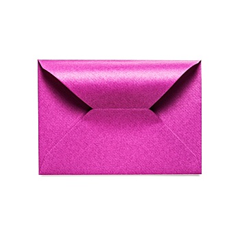 粉色,信封