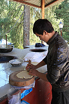 新疆美食烤馕