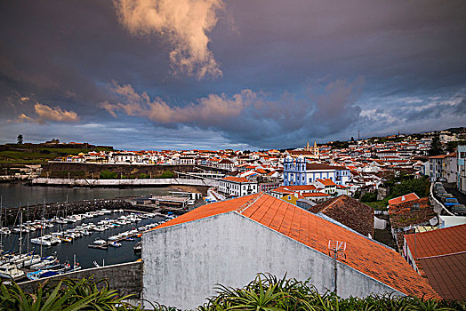 葡萄牙,亚速尔群岛,岛屿,码头,地区