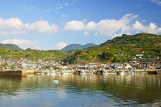 渔港,熊本,日本