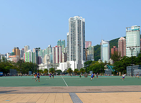 中国香港维多利亚公园·运动场
