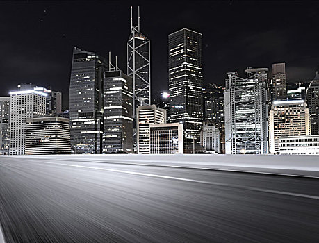 香港城市夜景