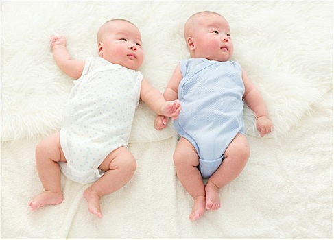 婴儿,双胞胎