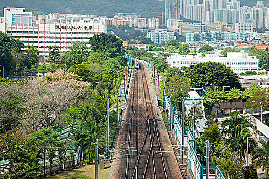 铁路,九龙,香港