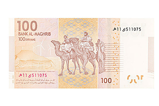 摩洛哥,100,货币
