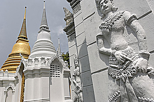 泰国,曼谷,寺院,庙宇