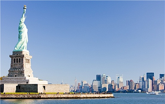 自由女神像,曼哈顿,纽约,美国