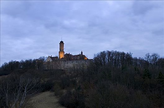阿尔滕堡,城堡,中世纪,要塞,班贝格,上弗兰科尼亚,弗兰克尼亚,巴伐利亚,德国