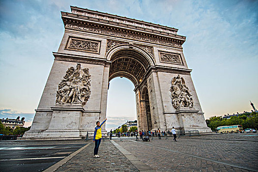 法国巴黎凯旋门