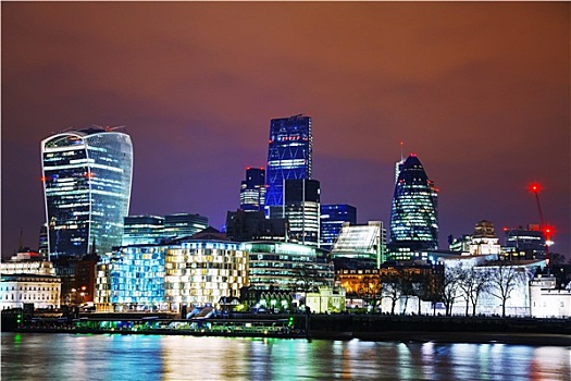 金融区,城市,伦敦