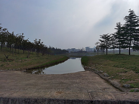 西安鹤鸣湖公园