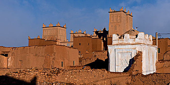遗址,传统建筑,瓦尔扎扎特,摩洛哥