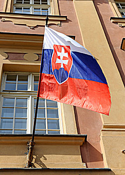 旗帜,斯洛伐克,科希策,欧洲