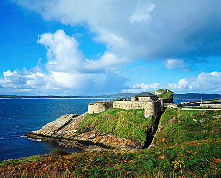 堡垒,湖,半岛,多纳格,爱尔兰