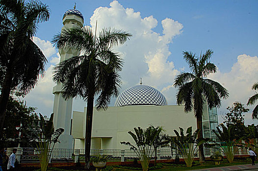 国际机场,清真寺,达卡,孟加拉,五月,2007年