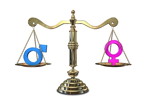 性别,平等,平衡性,天平