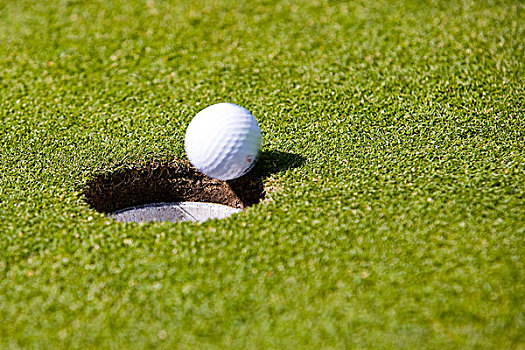 高尔夫,高尔夫球,绿色,洞