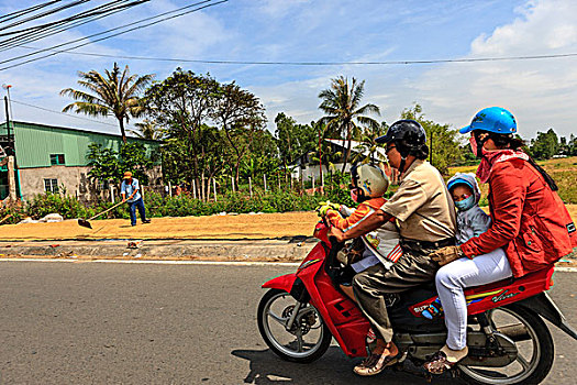 摩托车,越南,印度支那,东南亚,东方,亚洲