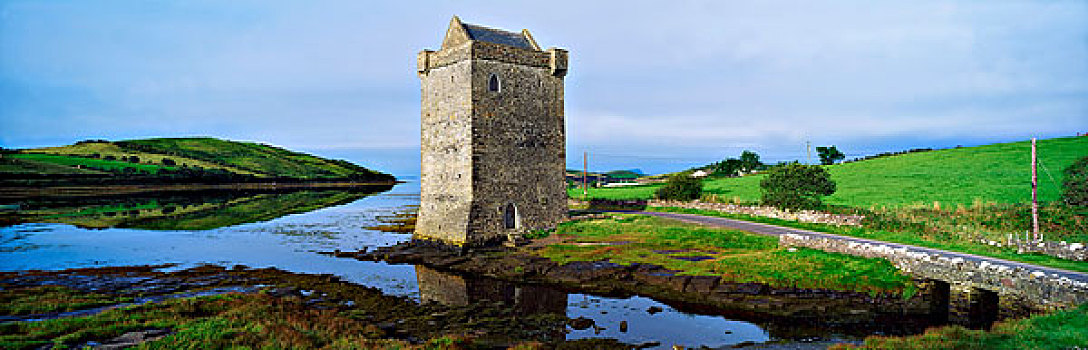 城堡,湾,爱尔兰
