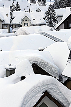 安德马特,冬天,瑞士