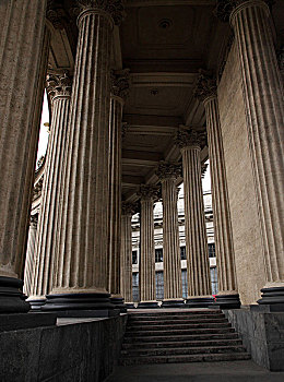 圣彼得堡喀山教堂廊柱