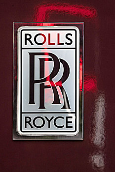 罗伊斯,标识,展示,站立,国际,2009年,法兰克福,黑森州,德国,欧洲
