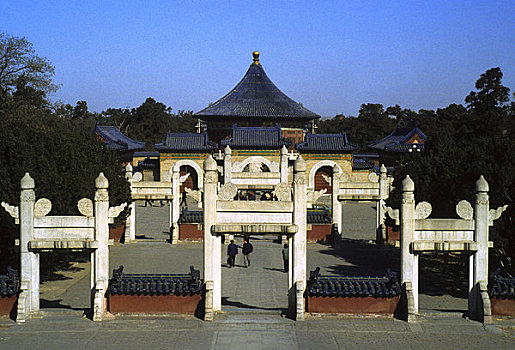 中国,北京,天坛,庙宇,地面