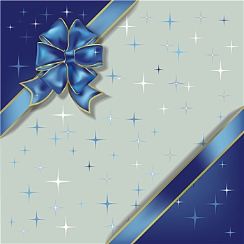 抽象,圣诞节,蓝色背景