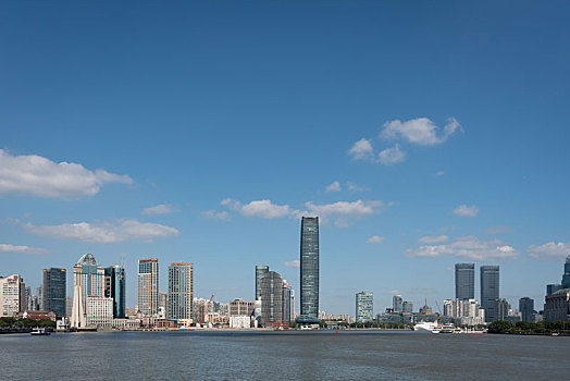 上海黄浦江两岸高层建筑