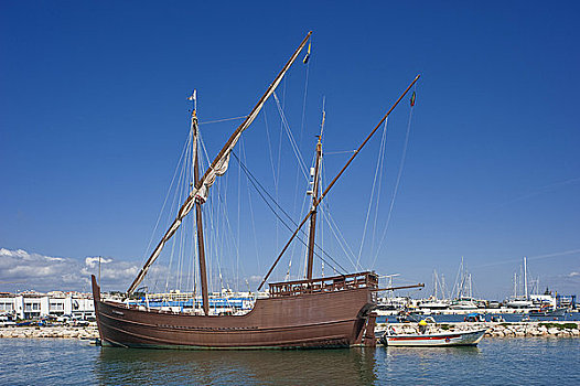 帆船,港口,拉各斯,阿尔加维,葡萄牙