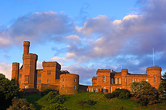 因弗内斯城堡,因弗内斯,高原地区,苏格兰,英国,欧洲