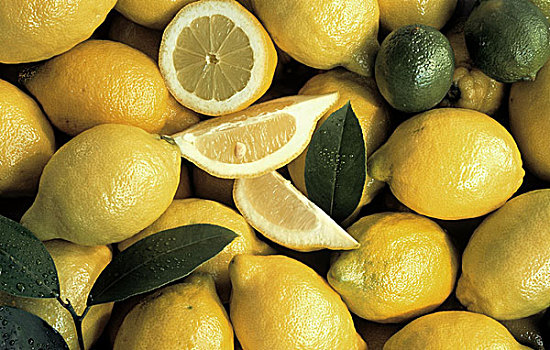 许多,柠檬,柠檬角