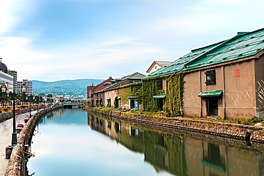 小樽,历史,运河,北海道,日本