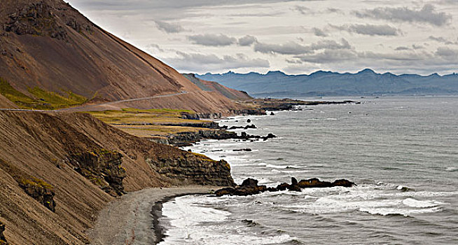 冰岛,沿岸,风景