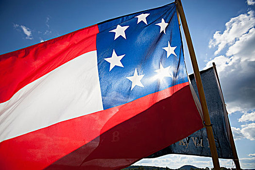 南部联邦,旗帜,美国