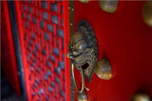 门环扣环中国古建筑