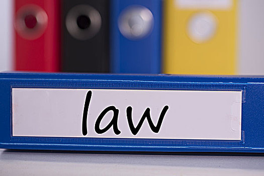 法律,蓝色背景,商务,活页文件夹