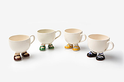 器物,走,茶杯,设计师,光泽,陶器