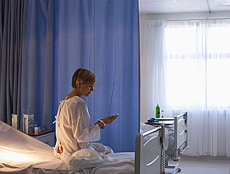 病人,手机,病床