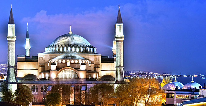 圣索菲亚教堂,博物馆,伊斯坦布尔,土耳其