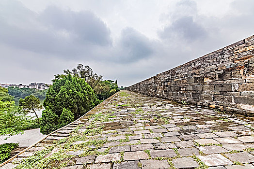 江西省赣州市古城墙建筑景观