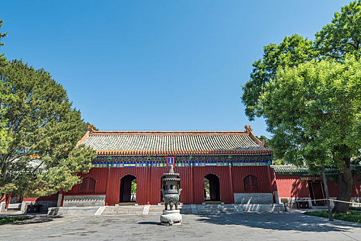 中国北京北海公园的天王寺