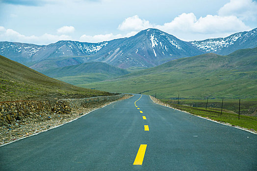 雪山草原公路