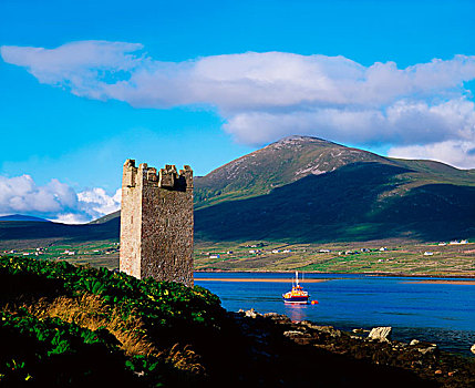 城堡,阿基尔岛,爱尔兰