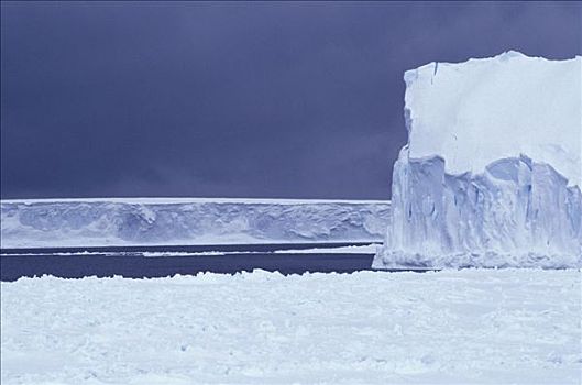冰山,威德尔海,南极