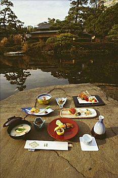 怀石料理,日本料理,东京都,日本