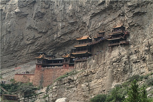 悬空寺,大同,中国