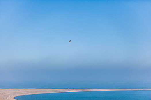 冬季青海湖