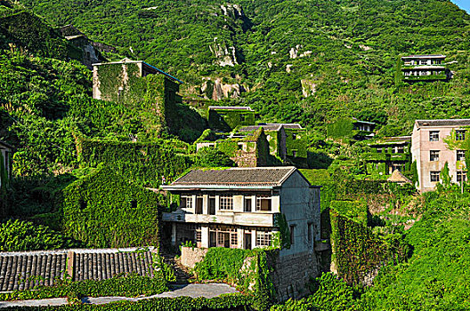 浙江舟山嵊泗县嵊山镇后头湾无人村