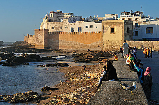 风景,老,城镇,苏维拉,世界遗产,摩洛哥,北非,非洲
